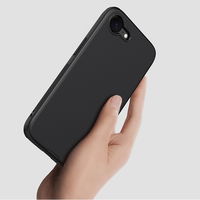 Juodas magnetinis telefono dėklas su apsauga iPhone 16e Nillkin