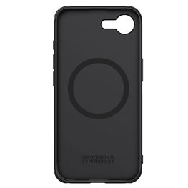 Juodas magnetinis telefono dėklas su apsauga iPhone 16e Nillkin