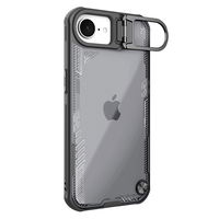 Telefono dėklas su stovu ir apsauga nuo smūgių iPhone 16e Nillkin juodas