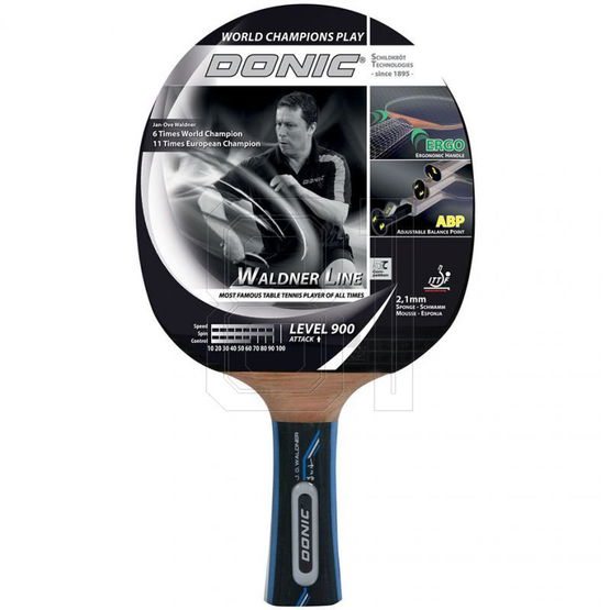 Stalo teniso raketė su ergonomine rankena Donic Waldner 900