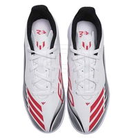 Vaikiški balti futbolo bateliai salės dangai su guma adidas (SW1529683)