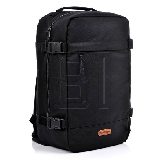 Kelioninė juoda 20 l talpos kuprinė rankiniam bagažui Meteor (SW1138152)