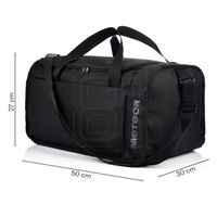 Sportinė juoda 40 l talpos rankinė su dirželiu Meteor (SW1137735)