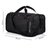 Sportinė juoda 40 l talpos rankinė su dirželiu Meteor (SW1137735)