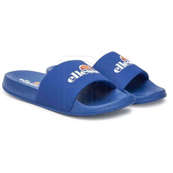 Vyriškos mėlynos guminės šlepetės su logotipu Ellesse (SW1528097)