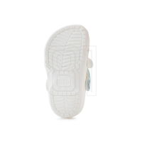 Vaikiškos baltos vasarinės šlepetės su vienaragiu Crocs (SW1529647)