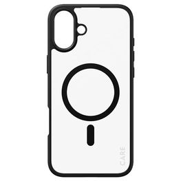 Permatomas iPhone 16 Plus“ dėklas su MagSafe apsauga CARE by PanzerGlass