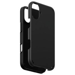 Apsauginis juodas dvigubos apsaugos dėklas iPhone 16 Plus PanzerGlass