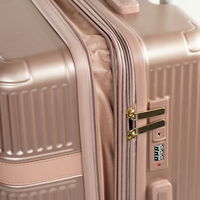 Vidutinio dydžio tamsiai pilnas lagaminas kelionėms iš ABS plastiko (MRL58101)