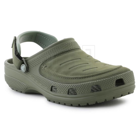 Vyriškos žalios šlepetės su paminkštintu padu Crocs (SW1536335)
