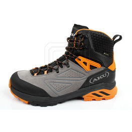 Vyriški oranžiniai žygio batai su Gore-Tex membrana Aku
