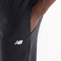 Vyriškos juodos flisinės sportinės kelnės su raišteliu New Balance