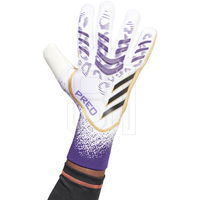 Vartininko pirštinės baltos su sukibimu ir apsauga adidas Predator
