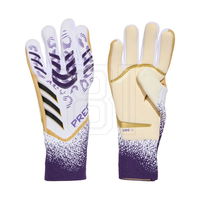 Vartininko pirštinės baltos su sukibimu ir apsauga adidas Predator