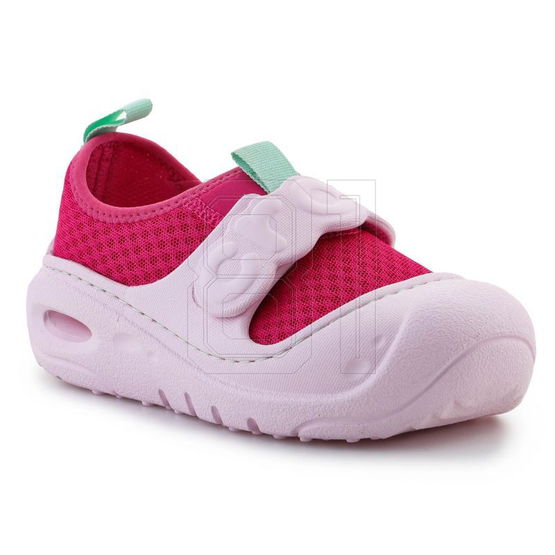 Vaikiški rožiniai batai su lipuku atsparūs vandeniui Crocs (SW1543775)