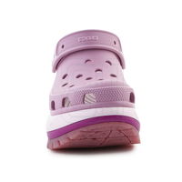 Šlepetės su platforma rožinės spalvos Crocs Mega Crush (SW1543773)