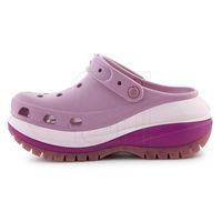 Šlepetės su platforma rožinės spalvos Crocs Mega Crush (SW1543773)
