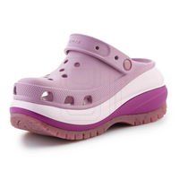 Šlepetės su platforma rožinės spalvos Crocs Mega Crush (SW1543773)