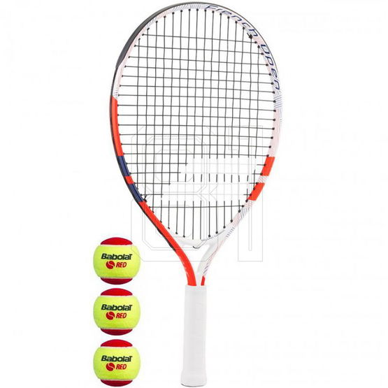 Vaikiška teniso raketė su kamuoliukais mokymuisi Babolat