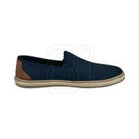 Vyriškos tamsiai mėlynos vasarinės espadrilės su pintu padu Bugatti (SW1521847)