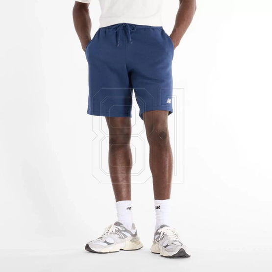 Vyriški mėlyni sportiniai šortai su raišteliu New Balance