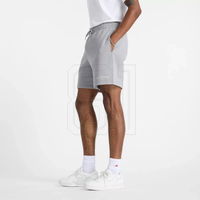 Vyriški pilki medvilniniai šortai su raišteliu New Balance