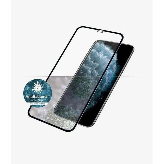 Grūdintas stiklas juodu rėmeliu iPhone X/XS/11 Pro PanzerGlass