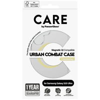 Permatomas dėklas su belaidžiu įkrovimu Samsung Galaxy S25 Ultra CARE by PanzerGlass