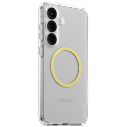 Dėklas Samsung Galaxy S25+ permatomas belaidžiam įkrovimui CARE