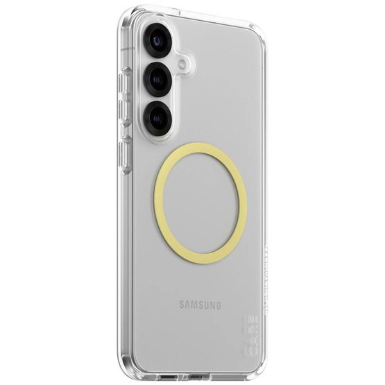 Dėklas Samsung Galaxy S25+ permatomas belaidžiam įkrovimui CARE