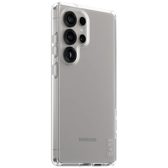 Permatomas telefono dėklas su apsauga nuo smūgių Samsung S25 Ultra CARE