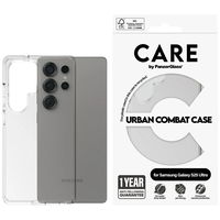 Permatomas telefono dėklas su apsauga nuo smūgių Samsung S25 Ultra CARE