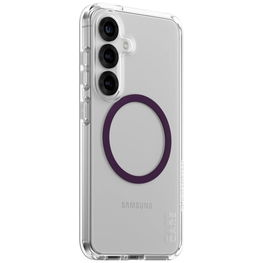 Permatomas dėklas su belaidžiu įkrovimu ir apsauga CARE Samsung Galaxy S25