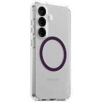 Permatomas dėklas su belaidžiu įkrovimu ir apsauga CARE Samsung Galaxy S25