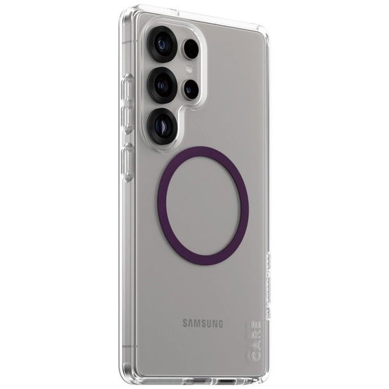 Permatomas telefono dėklas belaidžiam įkrovimui su apsauga CARE PanzerGlass