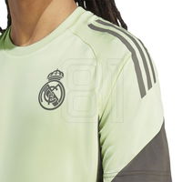 Vyriški šviesiai žali futbolo marškinėliai treniruotėms su ventiliacija adidas Real Madrid