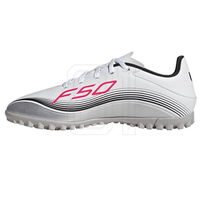 Futbolo batai dirbtinei dangai balti su guminiais dygliukais adidas (SW1541017)