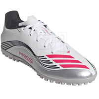 Futbolo batai dirbtinei dangai balti su guminiais dygliukais adidas (SW1541017)