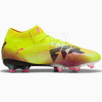 Futbolo batai natūraliai dangai su lipniu padu Puma Future 8 geltoni (SW1503069)