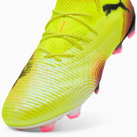 Futbolo batai natūraliai dangai su lipniu padu Puma Future 8 geltoni (SW1503069)