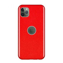 Dėklas telefonui raudonas blizgus iPhone 11 Pro apsaugai