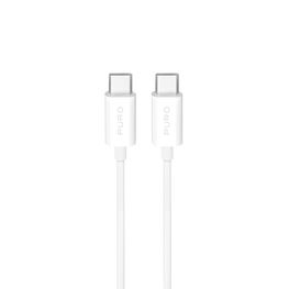 Įkrovimo laidas baltas USB-C–USB-C 3 m 25 W TPE Puro