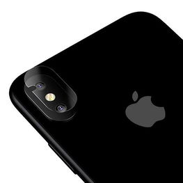 Grūdintas stiklas kamerai juodas 9H apsauginis iPhone lęšių dangtelis