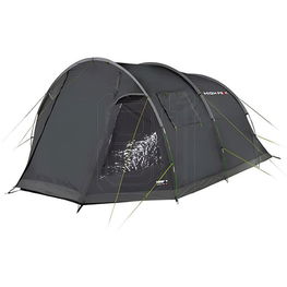 Palapinė keturiems tamsiai pilka su prieangiu kelionėms High Peak