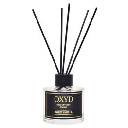 Namų kvapas su vanile 120 ml stiklinėje talpoje Oxyd