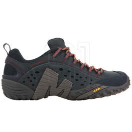 Laisvalaikio batai juodi odiniai su Vibram padu žygiams Merrell