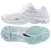 Laisvalaikio batai balti tinklinio salėje su amortizacija Mizuno (SW1564806)