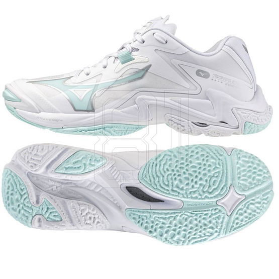 Laisvalaikio batai balti su amortizacija tinkliniui Mizuno Wave Lightning Z8 (SW1564802)