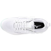 Laisvalaikio batai balti tinklinio treniruotėms su amortizacija Mizuno (SW1564804)