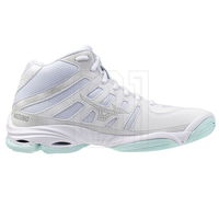 Laisvalaikio batai balti tinkliniai vidutinio aulo tinkliniui Mizuno (SW1564805)